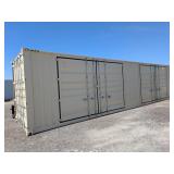 40ft. 3 Door Shipping Container