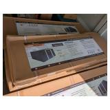 LandHonor 8ftx10ft Galvanized Apex Roof Metal Shed