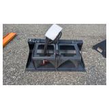 Wolverine Mini Skid Steer Stump Grapple - 44"