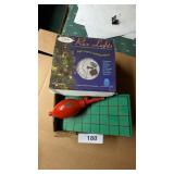 Christmas Lights Travel Checkers Set & Other