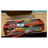 Metal Tool Tray w/ Tools