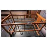 Vintage Rocking Doll Cradle