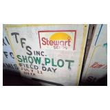 Stewart Seed Company Sign