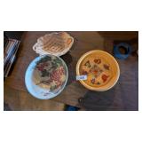 Decorative Serving Bowls & Other