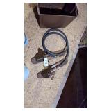 Wooden Wall Decor, (2) Hoses & Other
