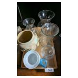 Glass Vases & Other