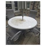 Patio Table w/ (4) Chairs