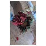 Small Christmas Wreath & Other Christmas Decor