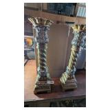 (2) Candle Holders