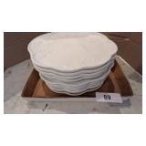 (10) Snack Plates - No Cups