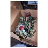 (2) Candle Centerpieces