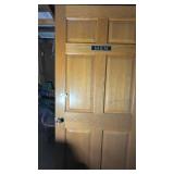 Oak 36" Door (Men Written On It)