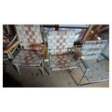 (3) Lawn Chairs