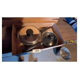 Stainless Steel Pot, & Other