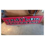 Traylor Trucking Double Sided Sign