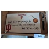 Spalding Counting Watch & IU Wooden Sign