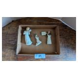 (3) Willow Tree Angels