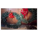 (2) Christmas Wreaths