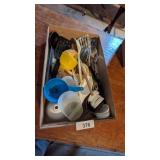 Plastic & Metal Turner, Plastic Funnels, & Other