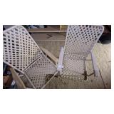 (2) Outdoor Folding Chairs