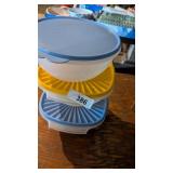 (3) Tupperware Bowls w/ Lids