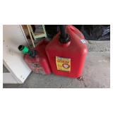 (2) Plastic Gas Cans