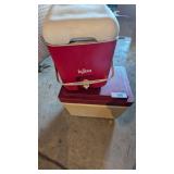 Vintage Thermos Cooler & Small Igloo Drink Cooler
