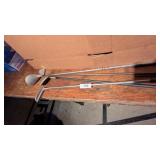 (4) Assorted Golf Clubs