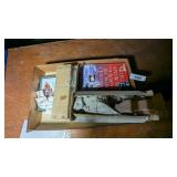 Hardback Books, Religious Figurines, & Other