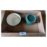 (2) Extra Large Soup Bowls