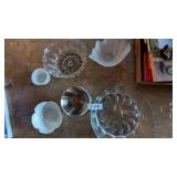 Decorative Glass Serving Bowls