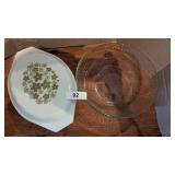Pyrex Casserole w/ Lid 2.5 qt. & Pyrex Glass Bowl