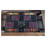 Vintage Scoreboard From Loogootee High School