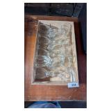 (11) Stemmed Glasses