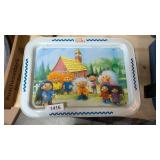 Metal Troll Serving Tray