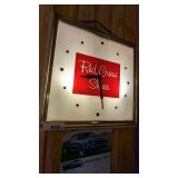 Red Cross Shoes Light-up Clock