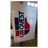 Plastic Carquest Store Display Sign