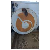 Round Metal Sign