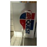Plastic Carquest Store Display Sign