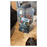 Antique Gumball Machine - Glass