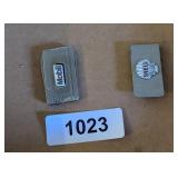 Mobil & Shell Money Clips