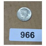 1964 Kennedy Silver Half-Dollar