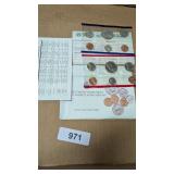 1989 Uncirculated Coin Set