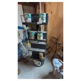 Metal Oil Display Rack