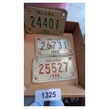 (3) Motorcycle Plates