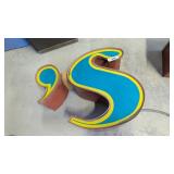 Light-up Neon Letter -- 18tx21