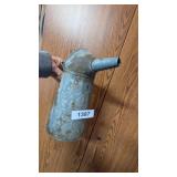 Galvanized Oil Can