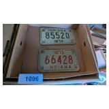 (2) Motorcycle License Plates