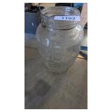 Duraglas Barrel Jar w/ Handle