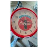 Plastic Coca-Cola Clock